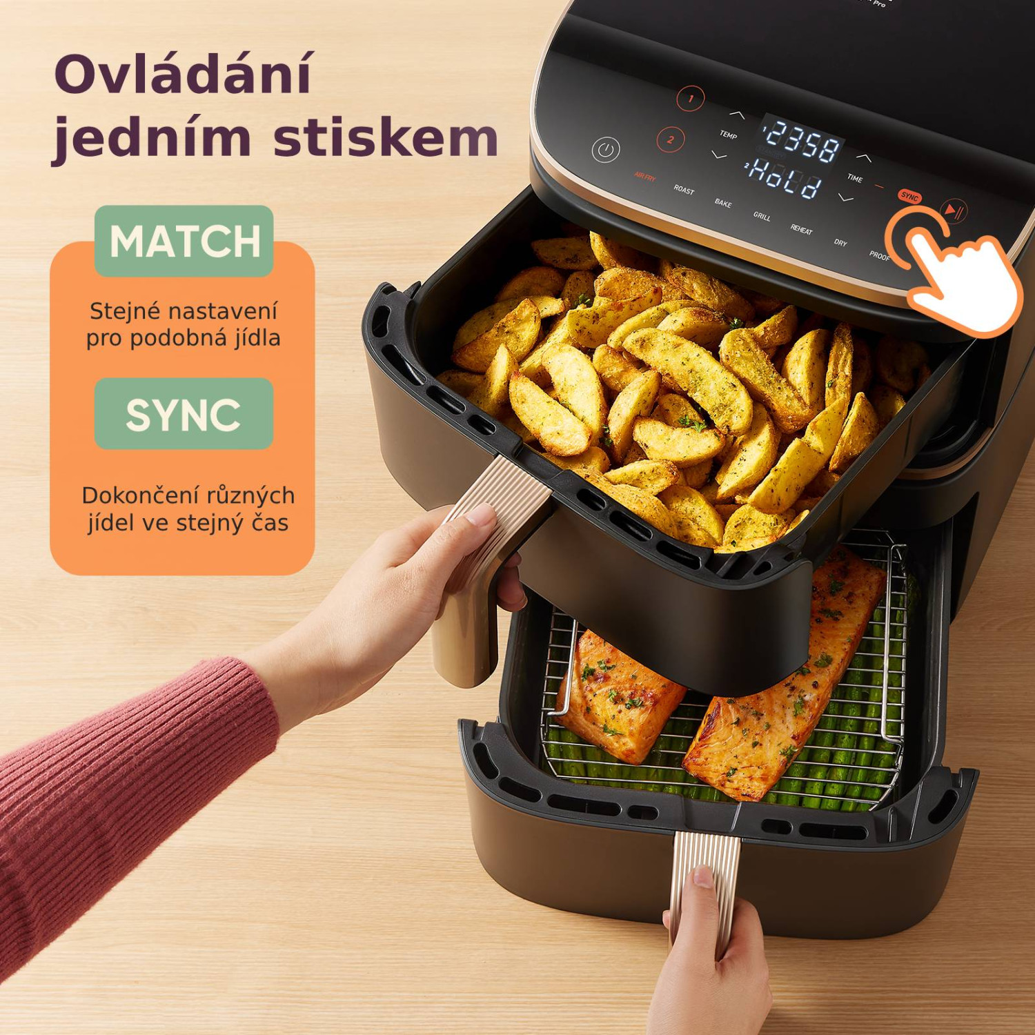 Funkce Sync a Match pro dokonalé načasování